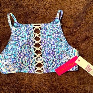 ❌SOLD❌On Cross posted Lily Pulitzer Bikini top
